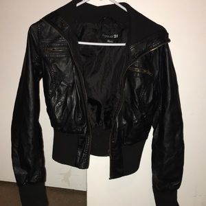 Leather jacket